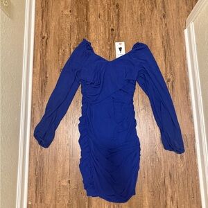 Zesica Blue Women's Dress
